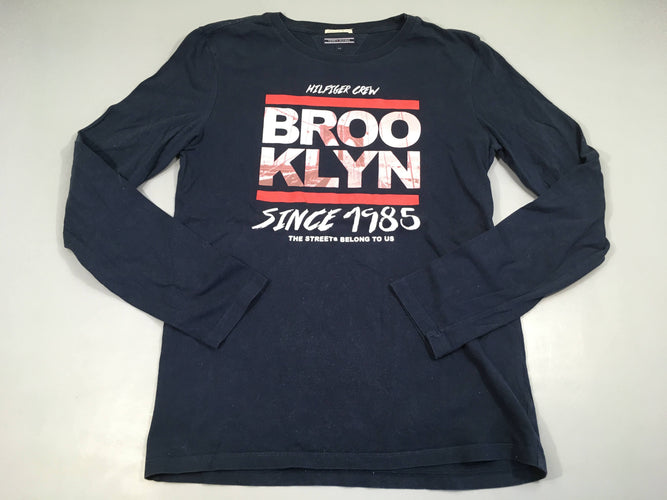 T-shirt m.l bleu foncé brooklyn, moins cher chez Petit Kiwi