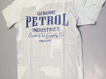 T-shirt m.c bleu clair petrol