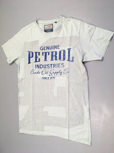 T-shirt m.c bleu clair petrol, moins cher chez Petit Kiwi