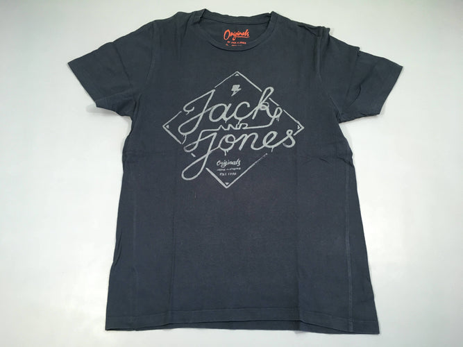 T-shirt m.c bleu foncé jack&jones, moins cher chez Petit Kiwi