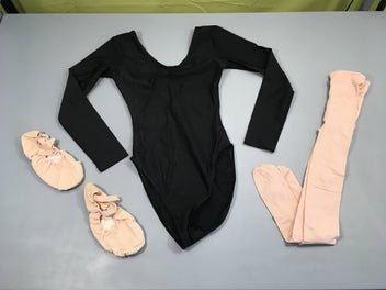 Maillot de gym/danse Agiva taille 38 + collants + chaussons (Pietra)