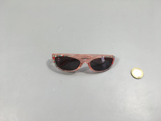 Lunettes de soleil rose irisé, Diddlina, moins cher chez Petit Kiwi