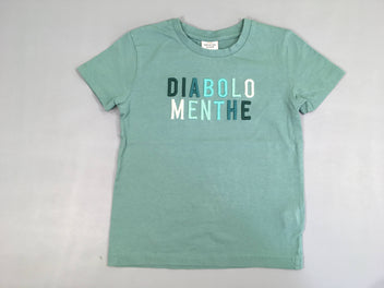 T-shirt m.c vert bleuté Diabolo Menthe