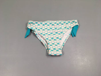 Culotte de maillot bleu pommes