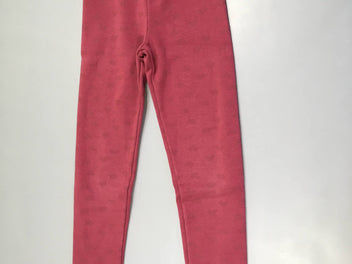 Legging épais molleton rose doublé