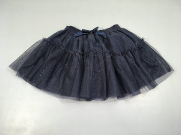 Jupe tulle bleu foncé