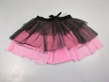 Jupe tulle noir/rose