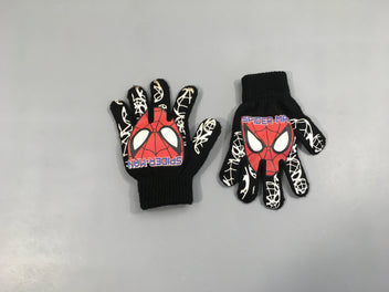 Gants noir Spiderman-à relaver