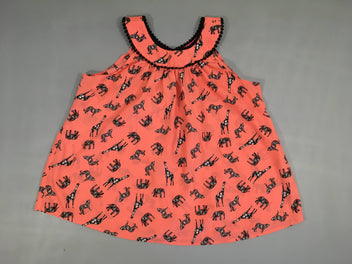 Blouse s.m rose animaux