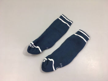 Chaussettes de ski bleu foncé Wed'ze 23-26