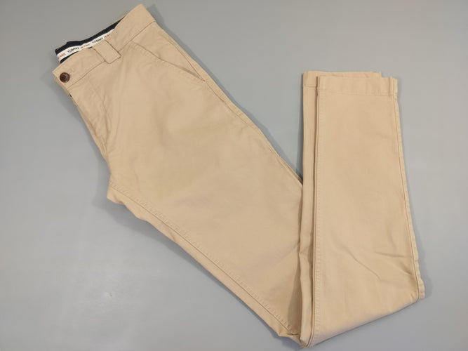 Pantalon beige, chino. T 28-36, moins cher chez Petit Kiwi