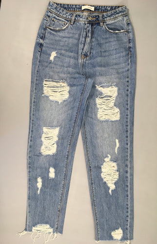 Jeans effet troué, Pimkie, taille 34, moins cher chez Petit Kiwi