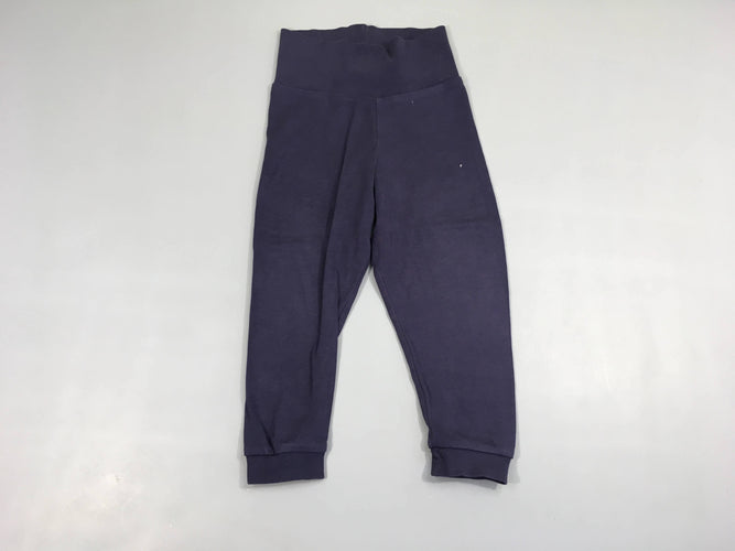 Pantalon jersey bleu, moins cher chez Petit Kiwi