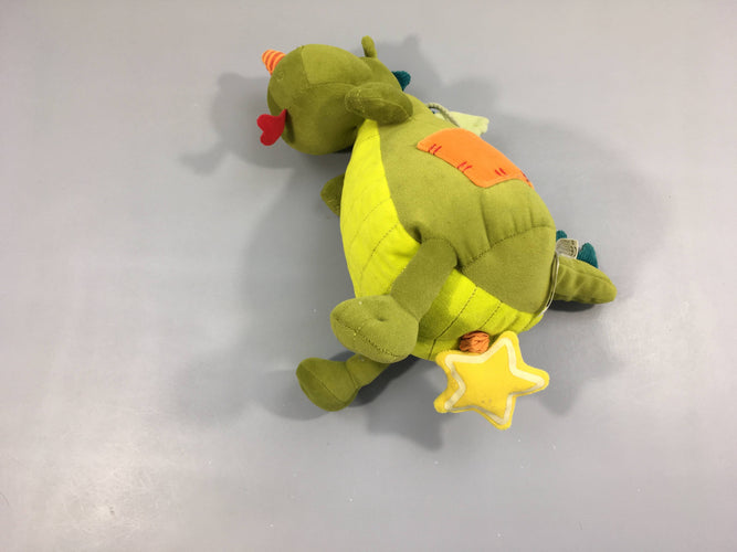 Peluche musicale et lumineuse Walter le Dragon, moins cher chez Petit Kiwi