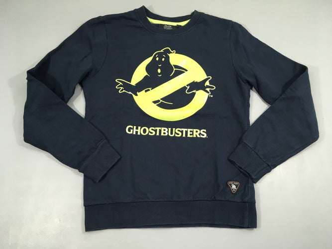 Sweat bleu marine Ghost busters, moins cher chez Petit Kiwi