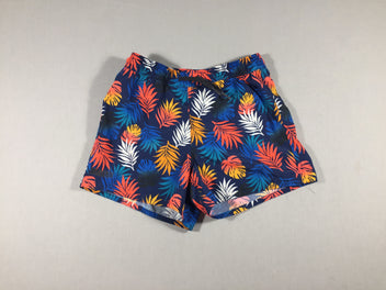 Maillot-Short feuilles colorées