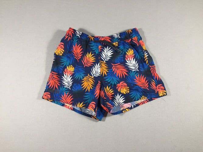 Maillot-Short feuilles colorées, moins cher chez Petit Kiwi