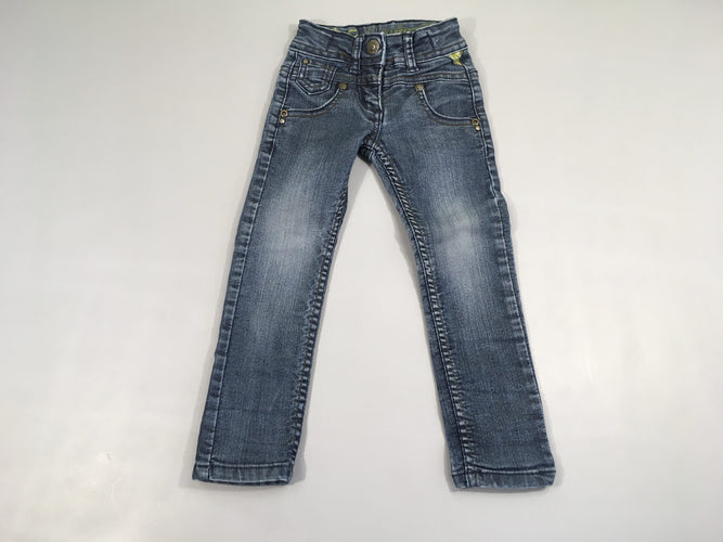 Jeans strass poches arrière, moins cher chez Petit Kiwi