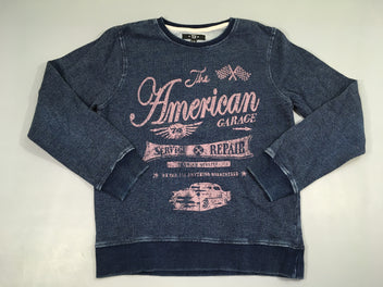 Pull bleu chiné Americano