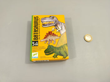 Batasaurus, jeu de mémoire et de bataille ( pas de mode d'emploie) 5+