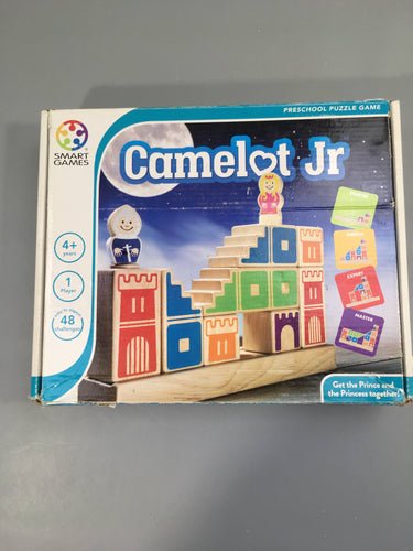 Smart games Camelot Jr en bois +4a boite abimée, moins cher chez Petit Kiwi