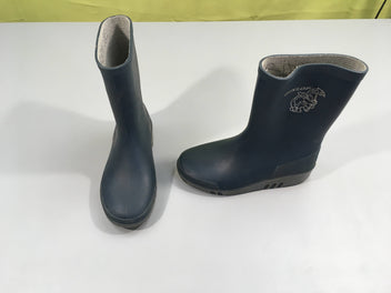 Bottes de pluie bleu foncé Dunlop - taille 29