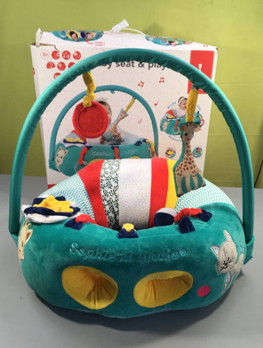 Pouf d'activité Sophie la girafe - Baby Seat & Play II - état neuf - 70€ neuf, moins cher chez Petit Kiwi