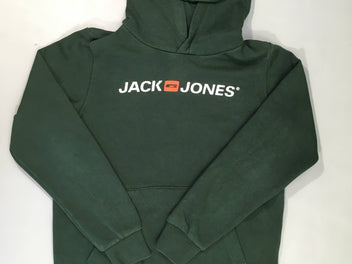 Sweat à capuche vert Jack&Jones