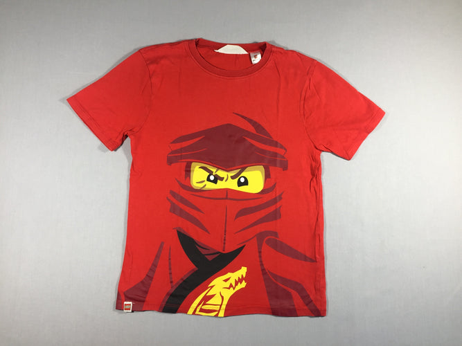 T-shirt m.c rouge NINJAGO, moins cher chez Petit Kiwi