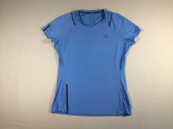 T-shirt m.c de sport bleu natier - taille estimée : S