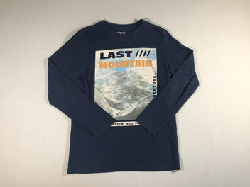 T-shirt m.l bleu marine Last Mountain