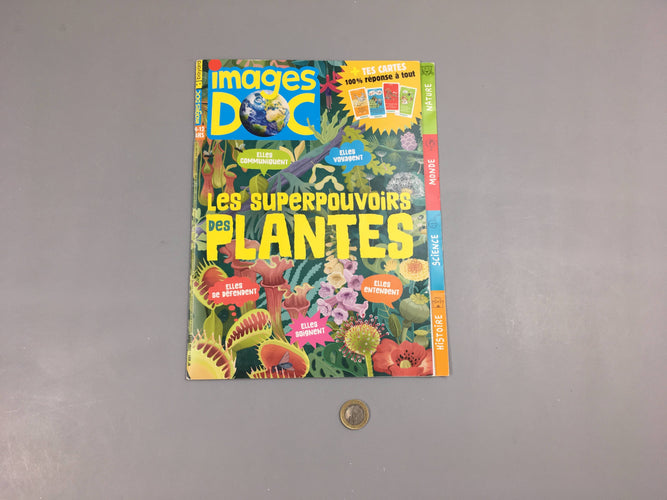 Images Doc-Les superpouvoirs des plantes, moins cher chez Petit Kiwi