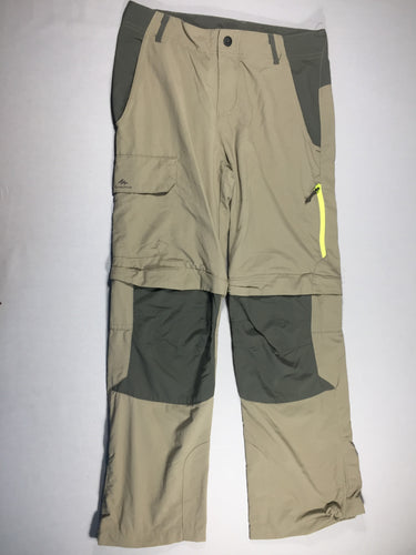 Pantalon randonnée convertible en Short - taille élastique réglable - sans étiquette - taille estimée, moins cher chez Petit Kiwi