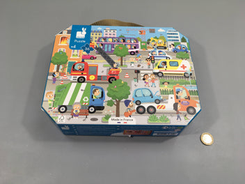 Puzzle la ville, 36 pièces, +4a