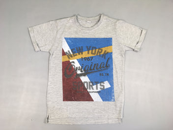 T-shirt m.c gris New York-Bouloché