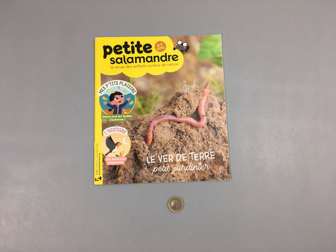 Petite salamandre-Le ver de terre, moins cher chez Petit Kiwi