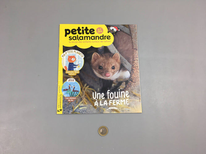 Petite salamandre-Une fouine à la ferme, moins cher chez Petit Kiwi