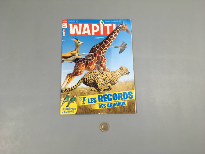 Wapiti-Les records des animaux, moins cher chez Petit Kiwi