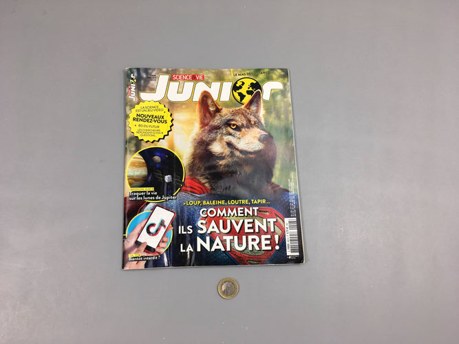 Science&vie junior-Comment ils sauvent la nature!, moins cher chez Petit Kiwi