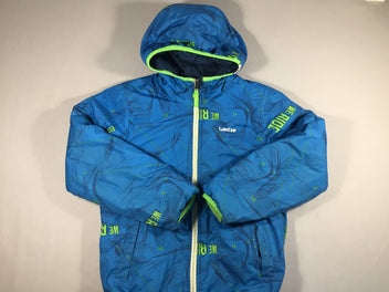 Anorak réversible Wed'ze - bleu vif/ bleu marine uni