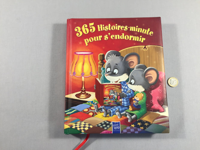 365 histoires-minute pour s'endormir, moins cher chez Petit Kiwi