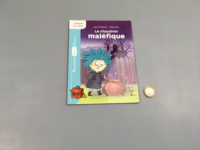 Le chaudron maléfique-J'apprends à lire-Mes premiers romans Laroussse, moins cher chez Petit Kiwi