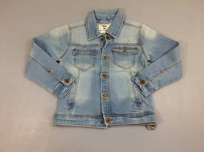 Veste en jean, moins cher chez Petit Kiwi