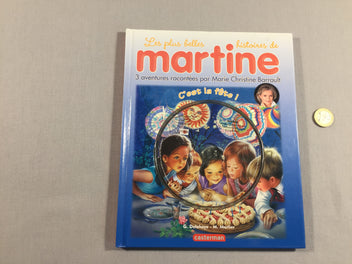 Livre CD Martine - 3 aventures racontées - CD non testé