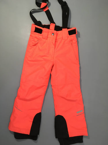 Pantalon corail néon Icepaek, moins cher chez Petit Kiwi