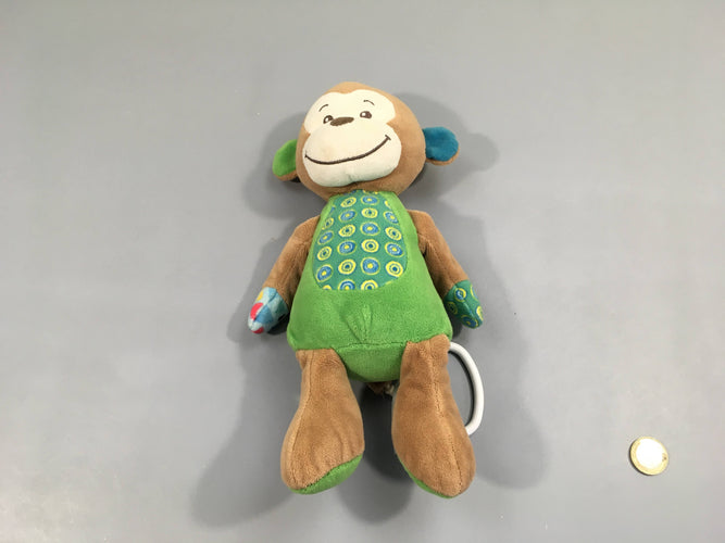 Peluche ourson musical, Nicotoy, moins cher chez Petit Kiwi