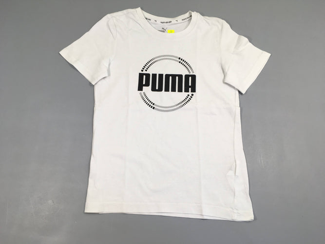 T-shirt m.c blanc Puma, moins cher chez Petit Kiwi