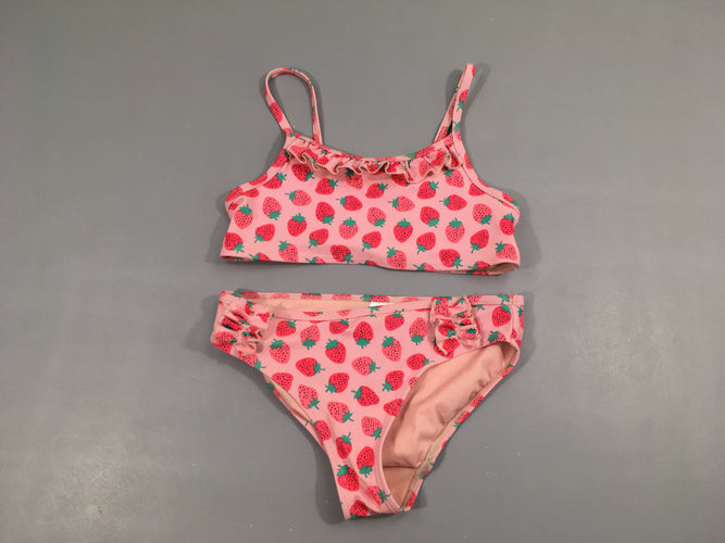 Bikini rose fraises, moins cher chez Petit Kiwi