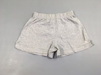 Short jersey gris chiné