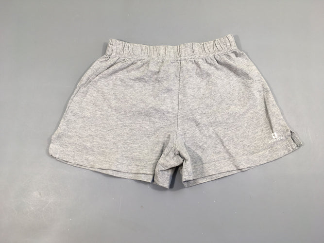 Short jersey gris chiné, moins cher chez Petit Kiwi